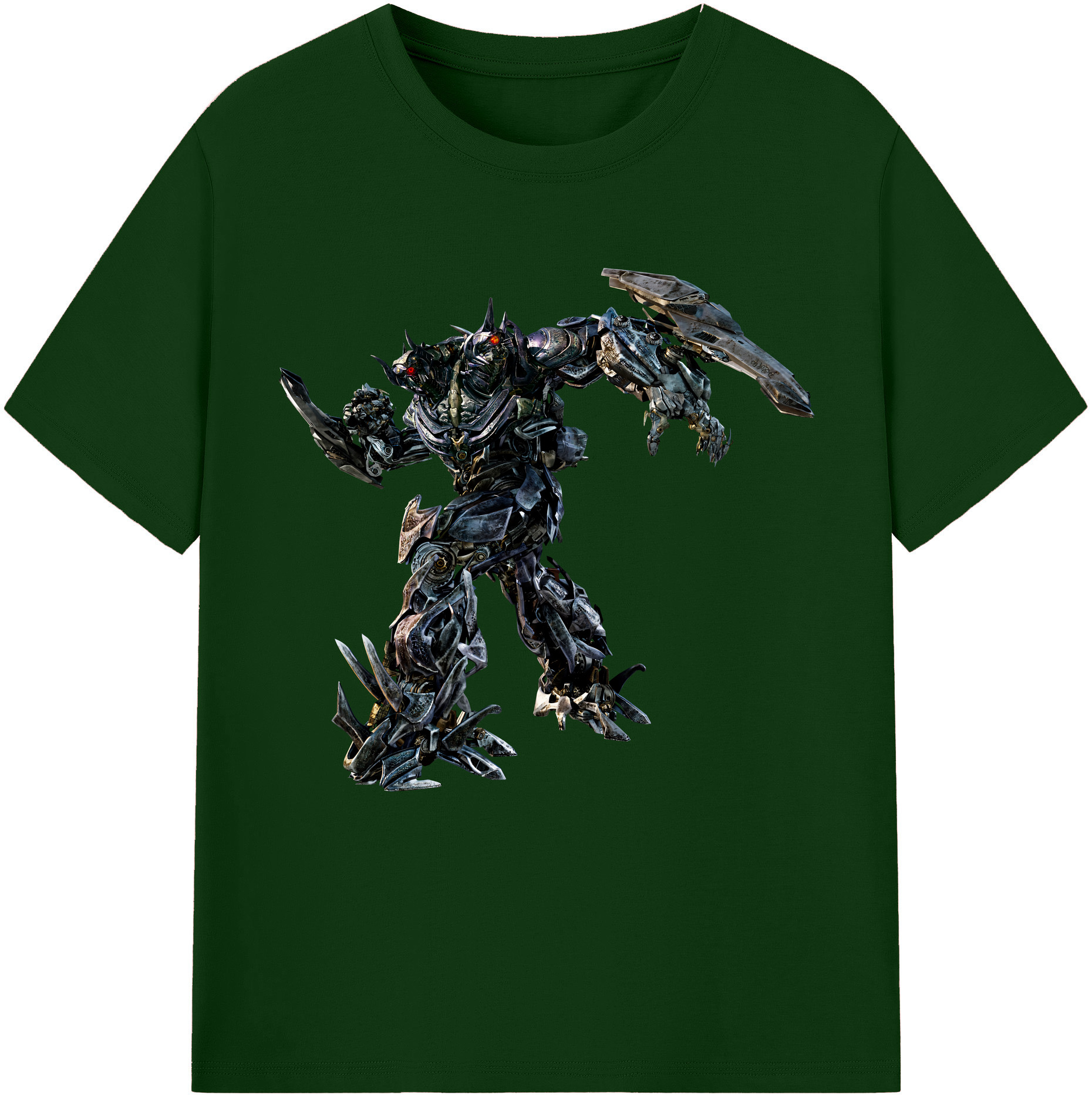 （画像用） Transformers トランスフォーマー 綿100％半袖Tシャツ（フロントプリント）
